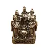 Adorno de Fortuna de Cinco Vías de Latón para Tienda, Oficina, Sala de Estar, Adoración en Casa, Estatua de Buda, Estatua de Deidad del Hogar, Adorno de Latón