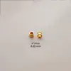 Acessórios de Joias Tecidas com Contas de Furo Grande para Pulseira Colar DIY de Liga Vintage