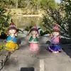Muñecas de Minorías Étnicas, Marionetas de Madera, Juguetes, Manualidades de Tela, Artesanías Turísticas de Guizhou, Muñecas Especiales de la Etnia Miao