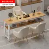 Mesa de manicura, mesa económica para salón de manicura, mesa de maquillaje moderna, diseño de lujo ligero y minimalista, uso individual o para dos personas, manicura estilo japonés