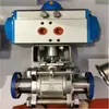 Válvula de Bola Motorizada en Forma de V de Acero Inoxidable VQ941F-16P en Stock Para la Venta Holiang Lilang Tiantai Garantía de Calidad