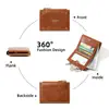 Billetera de Mujer de Alta Gama, Popular y de Moda, Bolso de Mano Vintage, Monedero con Cremallera de PU, 80% de descuento