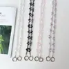 Cadena de Cristal con Perlas de Gota de Agua para Teléfono Móvil, Cadena Larga Portátil Cruzada para Mujer, Cadena para Teléfono Móvil, Cadena para Bolso, Colgante de Cristal con Perlas