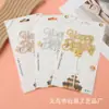 Feliz Cumpleaños Inglés Lazo Punto Diamante Tarjeta Accesorios de Decoración Personalizada Única Pastel DIY Accesorios de Diseño