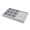 Caja de Almacenamiento para Exhibición de Joyería, Aretes, Aretes, Collares, Anillos, Cajones, Bandejas de Terciopelo para Relojes, Joyeros, Transfronterizo