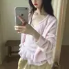 Conjunto de Dos Piezas de Punto de Tejido de Trece Hileras con Temperamento Suave para Mujer Cárdigan Pequeño Suave Pegajoso Perezoso Combinado con Camisola Chaleco de Volantes