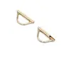 Adecuado para hebilla de anillo D Xiaomi Huawei Apple Samsung correa de reloj extremo metálico 14 conector de aleación de zinc