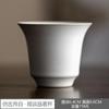 Tetera con Asa para Preparación en Estufa, Tetera Martillada Color Crema Estilo Japonés Juego de Té para Uso en Exteriores y en el Hogar, Adecuada para Calentar Té sobre Llama Abierta