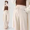 Fornecimento Exclusivo Transfronteiriço de Novas Roupas para Maternidade para Primavera e Outono, Suporte Abdominal em V com Cordão, Calças Slim Tendência para Cobrir a Barriga no Outono, Calças de Perna Larga