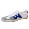 Zapatos de Voleibol para Primavera y Verano, Zapatos de Lona Blancos, Zapatos de Entrenamiento para Artes Marciales, Zapatos Individuales para Estudiantes Hombres y Mujeres, Zapatos de Tela para Vender en Puestos