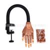 Transfronterizo hot nail articulación práctica mano protésica flexible actividad mano protésica mecánica articulación mano entrega pieza de uña al por mayor