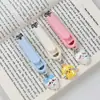 Mini Cortaúñas Pequeño Lindo de Ocho Uñas Cortaúñas Doméstico Individual de Dibujos Animados Creativo Plegable Cortaúñas Manicura
