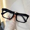 Nuevas gafas irregulares anti-luz azul, gafas retro versátiles para miopía, se pueden equipar con grados 66008