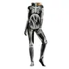 Body Divertido de Halloween 2023 Estampado Digital 3D Disfraz de Una Pieza Cosplay para Adulto
