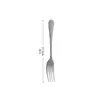 Cuchillo, Tenedor y Cuchara de Manicura de Acero Inoxidable, Cuchillo, Tenedor y Cuchara para Filete de Hotel, Cuchara para Postre y Café de Restaurante, Tenedor para Frutas, Juego de Cubiertos Occidentales