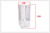 21 Dispensador de Jabón Caja de Gel de Ducha Champú Jabón de Manos Dispensador de Jabón de Pared Diseño Moderno Minimalista Mejorado