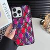 Adecuado para Funda Protectora Metálica Noble Electrochapada IP16 con 15 Gemas Incrustadas 14 Funda para Teléfono Móvil Multicolor de Flor Estelar Todo Incluido