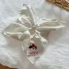 Anillo para el pelo de flor rosa cerezo cuadrado intestino grueso moda mujer nuevo alta gama coleta baja bola pelo titular