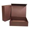 Cajas Profesionales Personalizadas tipo libro con tapa abatible y cierres magnéticos, Cajas plegables de colores, Materiales de empaque para regalo en papel especial hechos a medida, Cajas vacías