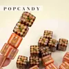 Serie de Repostería Cubo de Oso Cuadros Acrílicos DIY Pulsera Hecha a Mano Casera Collar Joyería con Cuentas Accesorios Cuentas