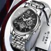 Relojes huecos para hombre de comercio exterior transfronterizo, relojes para hombre impermeables luminosos con calendario, AliExpress, camarón tiembla, mano rápida de una generación