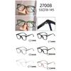 Montura de Gafas TR90 Patilla de Tirachinas Montura Completa Moda Personalizada Plana Ligera Gafas de Cerca 27008