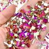 Set Mixto de Pedrería para Uñas de Forma Irregular con Base Plana, Pedrería K9, Decoraciones Coloridas Brillantes Mixtas para Uñas al por Mayor, Pedrería de Forma Irregular para Uñas