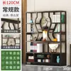 Novo Rack Bogu de Madeira Maciça Estilo Chinês Gabinete de Chá para Sala de Chá Rack de Exibição de Conjunto de Chá Rack de Armazenamento Vertical de Chão Armário Divisória para Sala de Estar