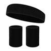 Muñequera de Toalla Personalizada Cinta para el Cabello Deportiva Cinta para la Cabeza Transpirable Fitness Baloncesto Muñequera Antitorsión Set de Bandas Sudor