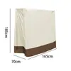 Fábrica al por mayor funda para mesa de ping pong a juego de color sin cremallera impermeable exterior cubierta antipolvo patio terraza cubierta parasol
