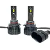 Farol de LED para carro de 120W com tubo de cobre duplo, alta potência, alto brilho, H4 H7 9005 em estoque, luz de carro