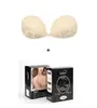 Pegatinas de encaje sexy para el pecho, para vestido de novia de mujer, de silicona, invisibles, finas, transpirables, push up, lavables
