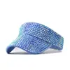 Gorra de Béisbol de Diamantes para Mujer Transfronteriza Moda Retro Protector Solar de Viaje Gorra Totalmente de Diamantes Sombrero Protector Solar para Viajes al Aire Libre