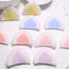 Lindos accesorios de orejas de gato de peluche de color caramelo estilo coreano, accesorios para el cabello hechos a mano para niños, accesorios de material para bricolaje