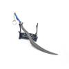 Juego Elden país perdido Caballero Espada cabeza ancha pistola dientes largos Katana adornos de metal hoja no abierta