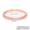 Pulsera hip hop europea y americana para hombre y mujer 6.0 venta al por mayor joyería de lujo ligero transfronteriza Amazon ebay venta caliente circonita micro incrustada mano