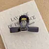Pinza Pinza de Letra Vintage para Mujer 2024 Nuevo Clip Tiburón de Gama Alta Disco para Parte Trasera de la Cabeza Pasador Elegante Adorno para el Cabello