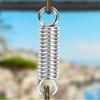 Gancho para columpio de acero inoxidable 304, cesta colgante, silla colgante, placa fija, hamaca, resorte de suspensión, accesorios giratorios para columpio