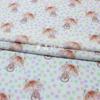 Sarja de Algodão Tecido Escovado Veludo Estampa de Desenho Animado Bebê Roupa de Casa Tecido