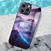 Aplicable a Funda de Cristal Templado para Apple 18PRO 17PROMAX Cubierta Protectora Brillante iPhone16 Playa 17E