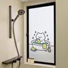 Pegatinas Electrostáticas de Vidrio Esmerilado de Colores Película de Privacidad para Baño Parasol para Ventana Película Aislante de Protección Solar Dropshipping