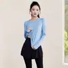 Ropa de Yoga en Rebaja para Mujer, Nuevos Tops Deportivos de Malla, Ropa Sexy Adelgazante para Entrenamiento Fitness con Almohadillas en el Pecho, Venta al por Mayor