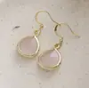 Pendientes colgantes de lágrima de piedra natural facetada orientados al diseño, modernos, culturales y creativos, accesorios de regalo, pendientes de alta calidad, fábrica de origen