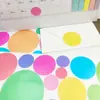 Adesivos Redondos Morandi Grandes e Pequenos Vários Tamanhos DIY Decorativos Pontos Coloridos Adesivos de Selagem Etiquetas Autoadesivas