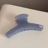 Presilha de garra curva cor de gelatina, presilha tubarão versátil de alta qualidade para penteados, acessório de cabelo para mulheres, novo modelo primavera/verão