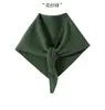 Bufanda Triangular Pequeña Multifuncional Cálida y Versátil 100% Cachemira para Otoño e Invierno Chal de Punto de Color Puro de Alta Gama