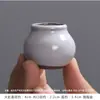 Maceta Mini de Cerámica Extra Pequeña del Tamaño de un Pulgar, Maceta Transpirable de Gres Morado para Bonsái de Punta de Dedo, Maceta Retro de Estilo Simple para Suculentas