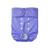 Pantalones sanitarios para perros con broches, a prueba de fugas, resistentes a la suciedad, lavables y reutilizables, ajustados sin volumen, pañales para cuidado en casa para perras