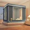 Fuente Clase A Mosquitero para Bebé Resistente a Caídas con Cortina para Cama Cortina de Privacidad Hogar Dormitorio Tienda de Cama Yurta Nueva Completa