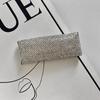Pinza para el cabello estilo coreano con diamantes, estilo celebridad de Internet, de un solo personaje, para mujer, estilo bb, con borde lateral, elegante, con flequillo, accesorios para el cabello, tocados.